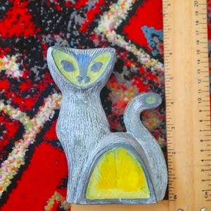 Jonathan adler cat vase glass